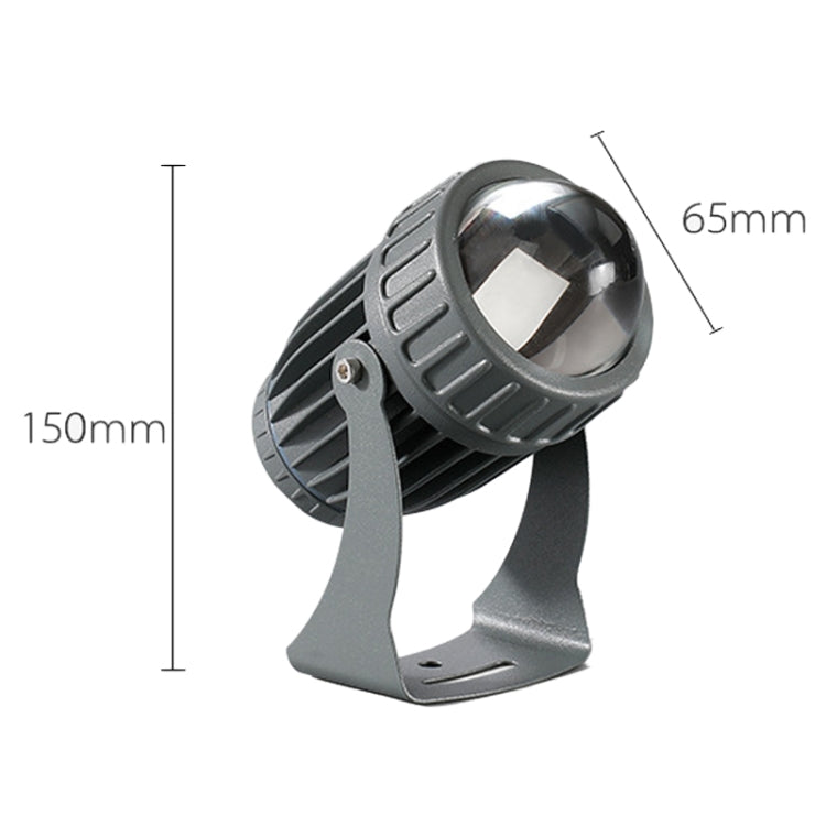 Projecteur LED 10W à faisceau unique, étanche, pour éclairage de pilier et de mur, lampe paysagère à distance, choisissez 1 couleur parmi 3, choisissez 1 couleur parmi 5.