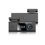 Enregistreur de conduite caché vision nocturne ultra-claire 2K avec interconnexion WIFI téléphone portable, câble USB court, allume-cigare, câble abaisseur