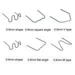 Boxed Car Bumper Broken Repair Welding Wire Nails, 600pcs /Set, 1200pcs /Set, 1500pcs /Set, 1800pcs /Set, 3000pcs /Set