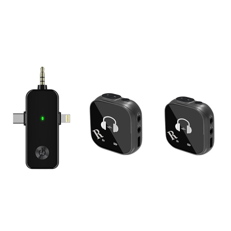 Système de monitoring intra-auriculaire sans fil 5.8G, support double écouteurs, un vers deux, un vers quatre