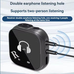 Système de monitoring intra-auriculaire sans fil 5.8G, support double écouteurs, un vers deux, un vers quatre