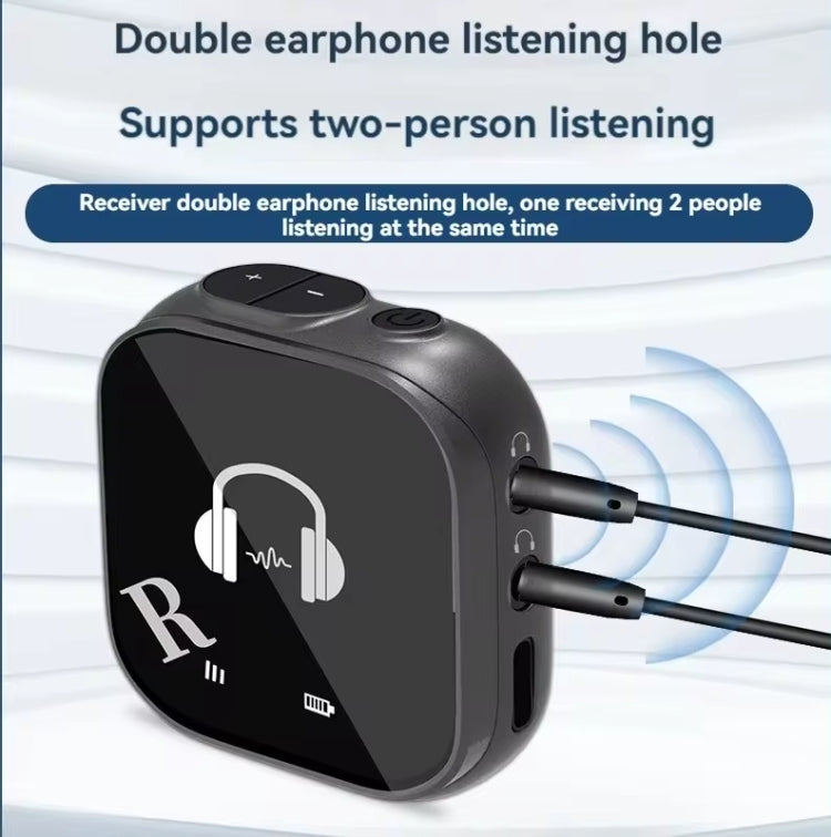 Système de monitoring intra-auriculaire sans fil 5.8G, support double écouteurs, un vers deux, un vers quatre