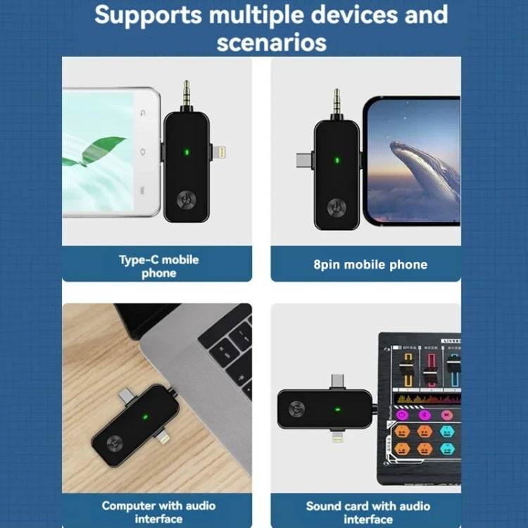 Système de monitoring intra-auriculaire sans fil 5.8G, support double écouteurs, un vers deux, un vers quatre