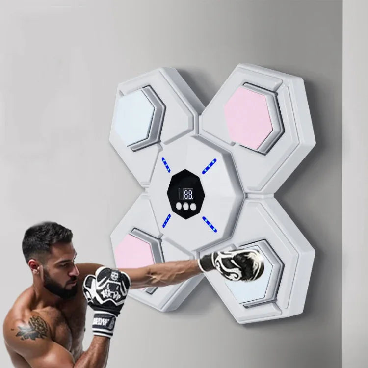 Machine de boxe musicale Bluetooth avec compteur Équipement de fitness rechargeable, Sans gants Rose Bleu, Avec gants adultes Rose Bleu, Avec gants enfants Rose Bleu, Avec gants adultes & enfants Rose Bleu, Sans gants Bleu, Avec gants adultes Bleu