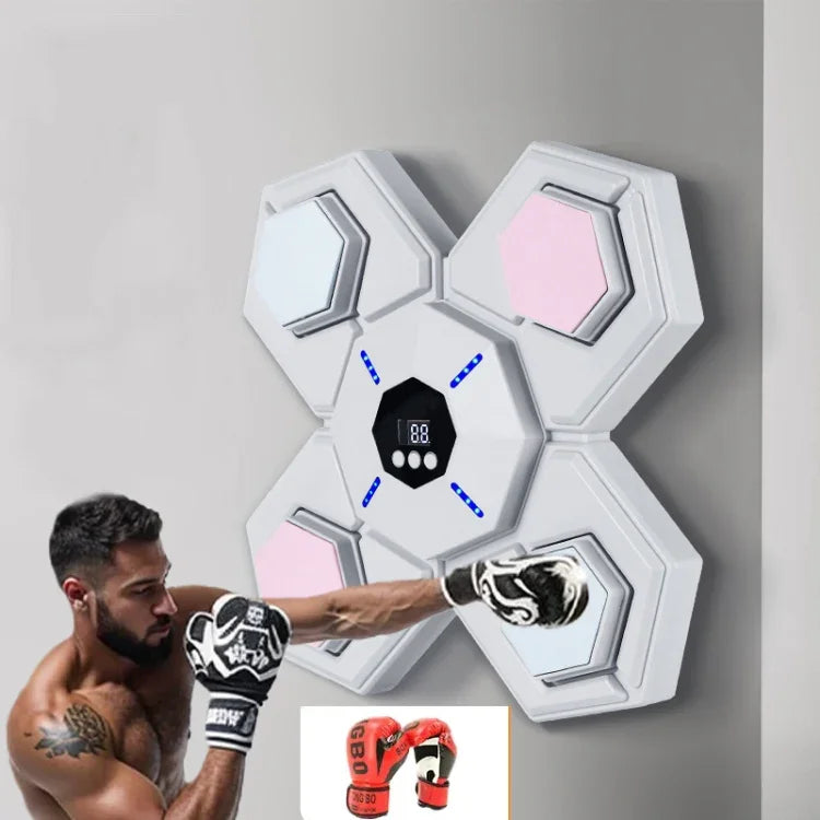Machine de boxe musicale Bluetooth avec compteur Équipement de fitness rechargeable, Sans gants Rose Bleu, Avec gants adultes Rose Bleu, Avec gants enfants Rose Bleu, Avec gants adultes & enfants Rose Bleu, Sans gants Bleu, Avec gants adultes Bleu