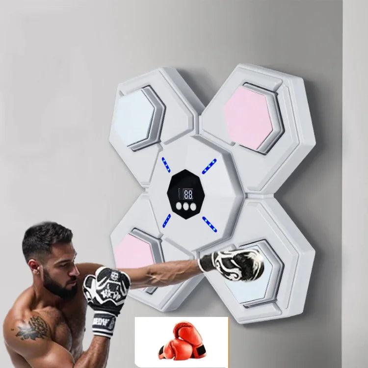 Machine de boxe musicale Bluetooth avec compteur Équipement de fitness rechargeable, Sans gants Rose Bleu, Avec gants adultes Rose Bleu, Avec gants enfants Rose Bleu, Avec gants adultes & enfants Rose Bleu, Sans gants Bleu, Avec gants adultes Bleu