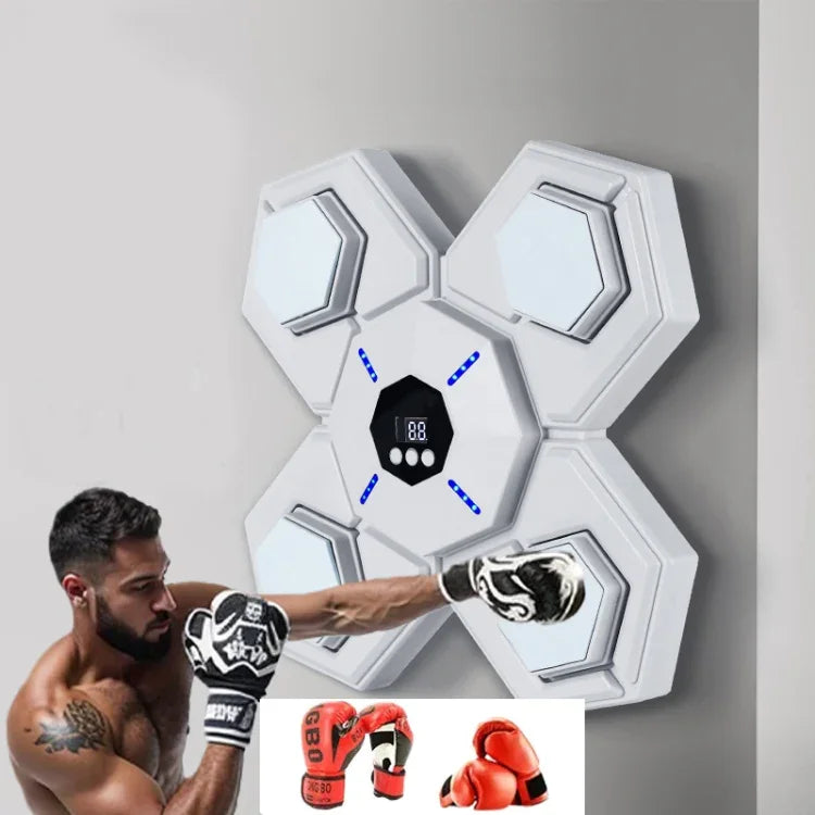 Machine de boxe musicale Bluetooth avec compteur Équipement de fitness rechargeable, Sans gants Rose Bleu, Avec gants adultes Rose Bleu, Avec gants enfants Rose Bleu, Avec gants adultes & enfants Rose Bleu, Sans gants Bleu, Avec gants adultes Bleu