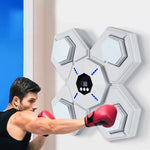 Machine de boxe musicale Bluetooth avec compteur Équipement de fitness rechargeable, Sans gants Rose Bleu, Avec gants adultes Rose Bleu, Avec gants enfants Rose Bleu, Avec gants adultes & enfants Rose Bleu, Sans gants Bleu, Avec gants adultes Bleu