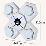 Machine de boxe musicale Bluetooth avec compteur Équipement de fitness rechargeable, Sans gants Rose Bleu, Avec gants adultes Rose Bleu, Avec gants enfants Rose Bleu, Avec gants adultes & enfants Rose Bleu, Sans gants Bleu, Avec gants adultes Bleu