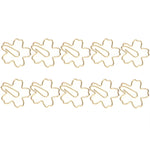Metal Special-shaped Paper Clips File Classification And Storage Paper Clips, 10pcs /Box Sakura