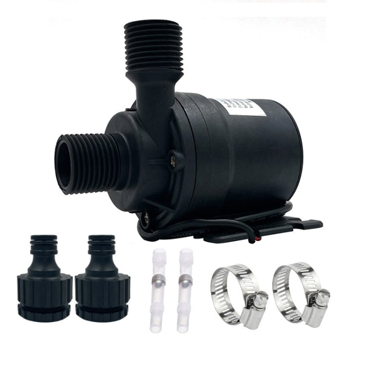 Pompe suralimentée avec moteur brushless et arbre en acier inoxydable, 8m de levage, DC12V, DC24V