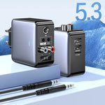 OMS-H6 Bluetooth 5.3 Adapter Wireless Audio Receiver And Transmitter EU Plug, OMS-H6