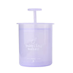 Nettoyant Visage Moussant Tasse à Bulles Voyage Portable Bouteille Moussante Manuelle, Petit Violet, Petit Transparent, Petit Rose, Grand Violet, Grand Transparent, Grand Rose