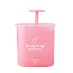 Nettoyant Visage Moussant Tasse à Bulles Voyage Portable Bouteille Moussante Manuelle, Petit Violet, Petit Transparent, Petit Rose, Grand Violet, Grand Transparent, Grand Rose