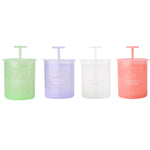 Nettoyant Visage Moussant Tasse à Bulles Voyage Portable Bouteille Moussante Manuelle, Petit Violet, Petit Transparent, Petit Rose, Grand Violet, Grand Transparent, Grand Rose