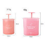 Nettoyant Visage Moussant Tasse à Bulles Voyage Portable Bouteille Moussante Manuelle, Petit Violet, Petit Transparent, Petit Rose, Grand Violet, Grand Transparent, Grand Rose