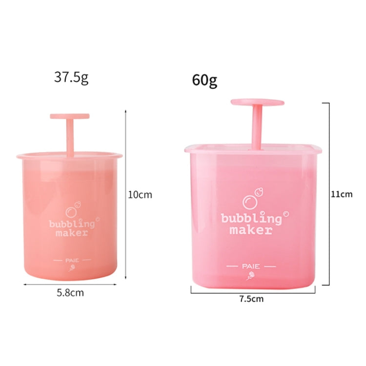 Nettoyant Visage Moussant Tasse à Bulles Voyage Portable Bouteille Moussante Manuelle, Petit Violet, Petit Transparent, Petit Rose, Grand Violet, Grand Transparent, Grand Rose