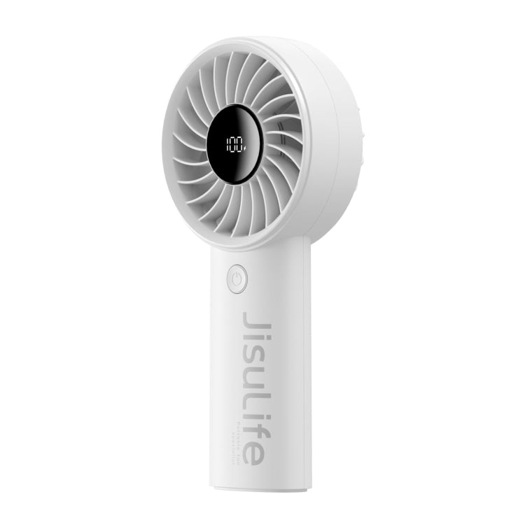JisuLife Life4 Ventilateur portable à main rechargeable, 3600mAh gris, 3600mAh noir, 3600mAh rose, 5000mAh gris, 5000mAh noir, 5000mAh rose