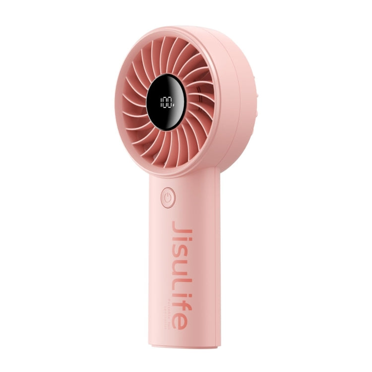 JisuLife Life4 Ventilateur portable à main rechargeable, 3600mAh gris, 3600mAh noir, 3600mAh rose, 5000mAh gris, 5000mAh noir, 5000mAh rose