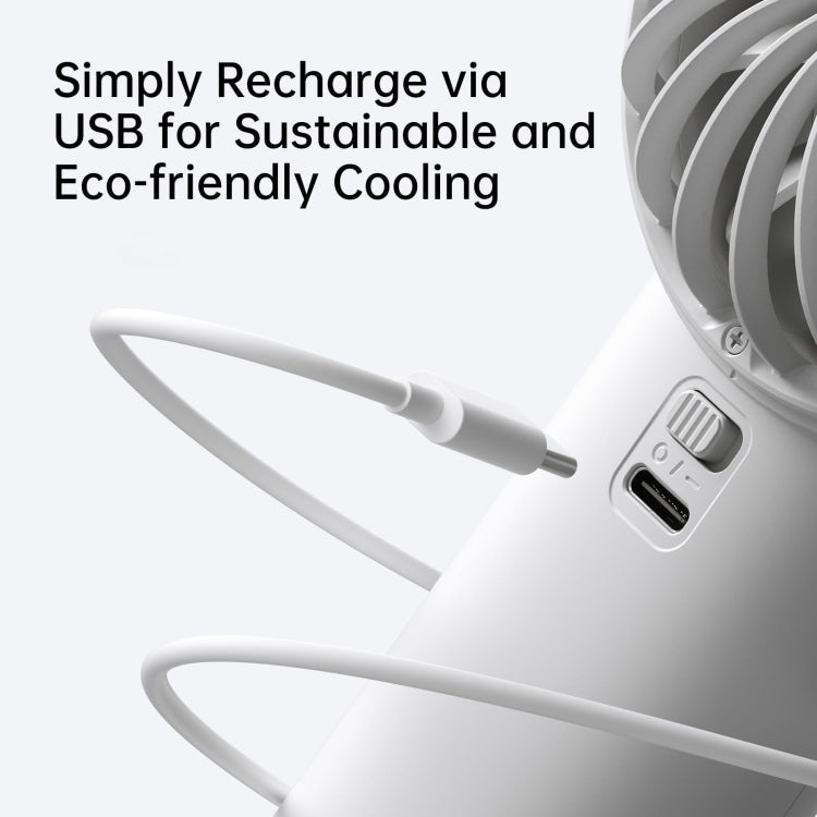 JisuLife Life4 Ventilateur portable à main rechargeable, 3600mAh gris, 3600mAh noir, 3600mAh rose, 5000mAh gris, 5000mAh noir, 5000mAh rose