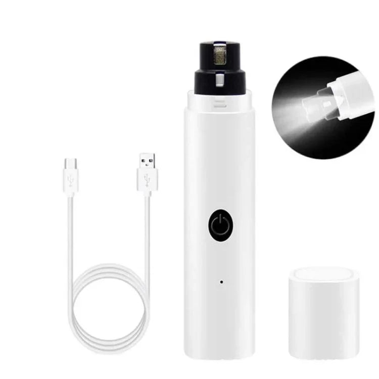 Lime à ongles automatique pour animaux avec lumière LED