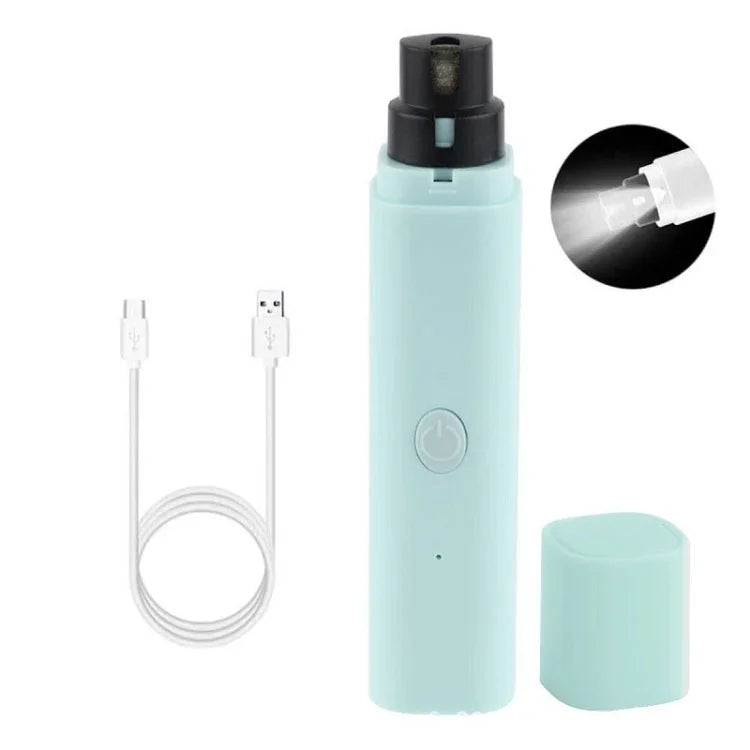 Lime à ongles automatique pour animaux avec lumière LED