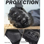 Gants de moto tout-terrain antidérapants à écran tactile et protection solaire, Tailles M, L, XL, XXL