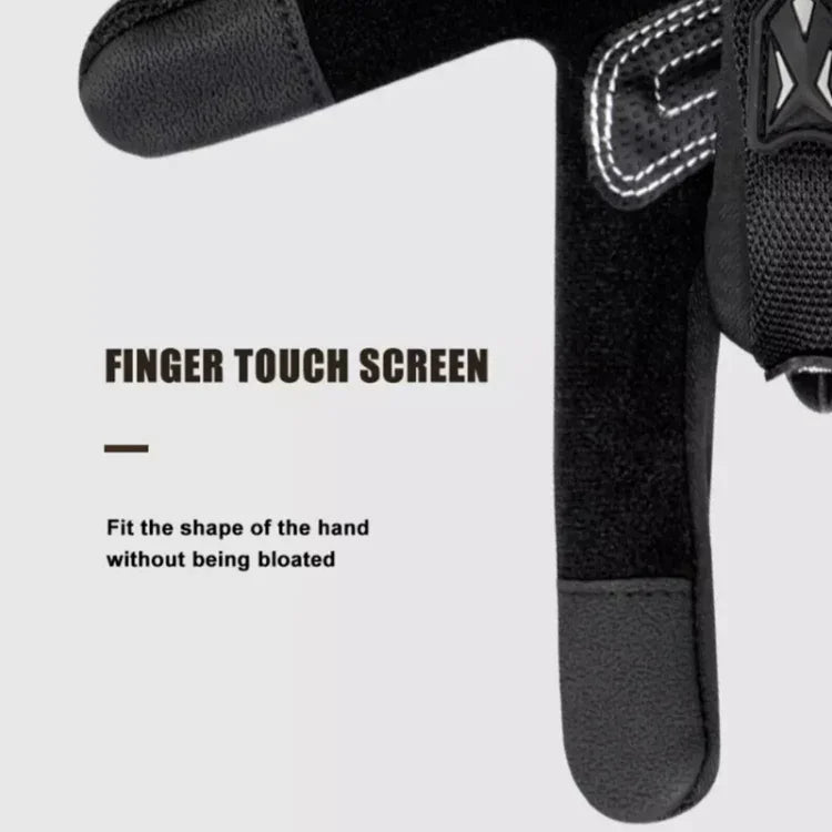 Gants de moto tout-terrain antidérapants à écran tactile et protection solaire, Tailles M, L, XL, XXL