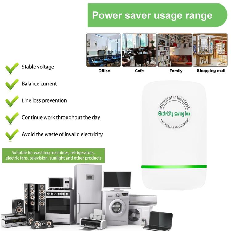 Boîte d'économie d'énergie portable intelligente pour maison, prise EU, prise US, prise UK, prise AU