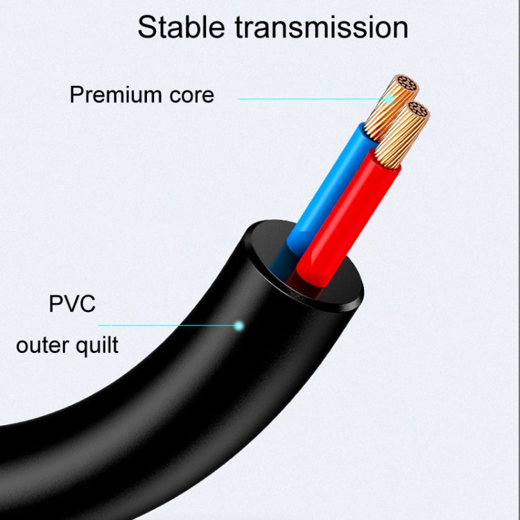 Câble de charge USB vers DC JINGHUA U550C pour petit appareil, 3.5mm, 5.5mm