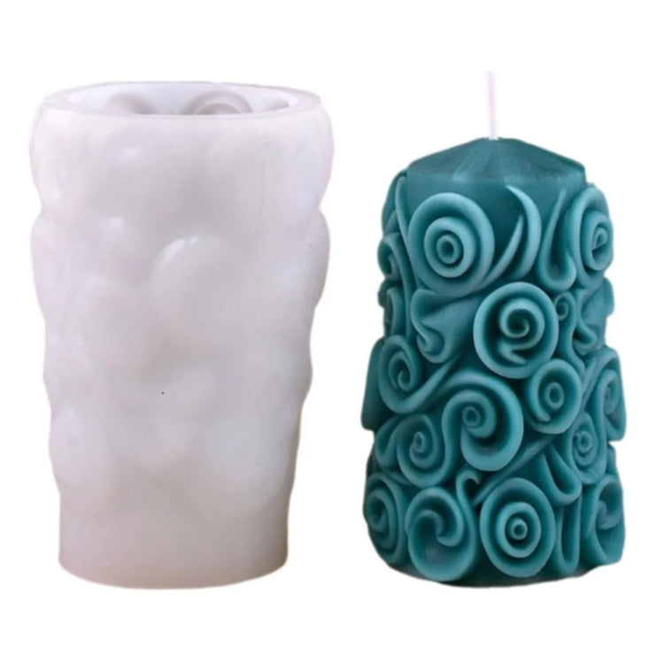 Christmas Tree Aromatherapy Candle Ornaments DIY Silicone Mold, C1 ZL-268-1, C1 ZL-268-2, C1 ZL-268-3, D1  ZL-269-1, D2  ZL-269-2, D3  ZL-269-3, D4  ZL-269-4