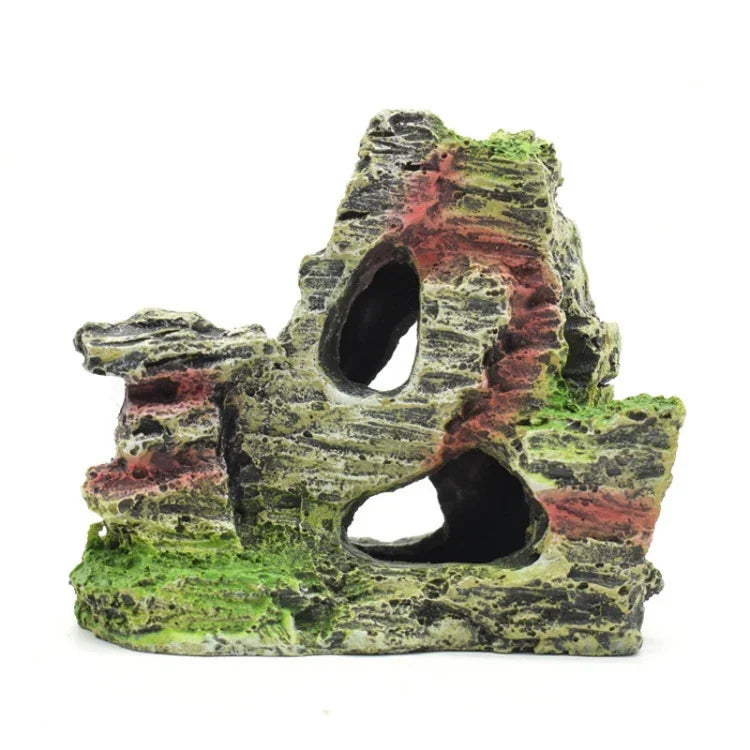 Accessoires d'aquascaping pour aquarium, décoration de paysage wigwam en résine, modèle A, modèle B, modèle C, modèle D