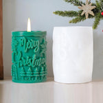 Moule en silicone DIY pour bougies d'aromathérapie de Noël en forme de cylindre, ZL-845, ZL-846, ZL-849, ZL-850