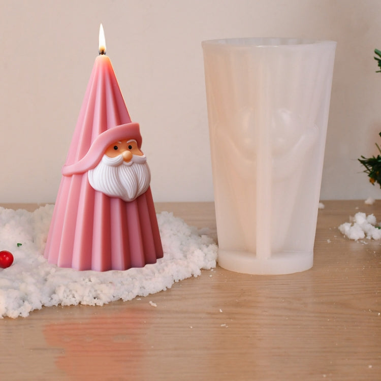 Moule en silicone DIY bougie d'aromathérapie Père Noël, A ZL-79, B ZL-80, C ZL-81, D ZL-82, E ZL-83, F ZL-84, G ZL-85