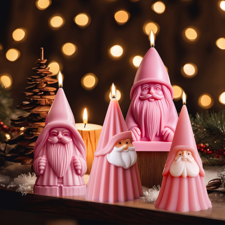 Moule en silicone DIY bougie d'aromathérapie Père Noël, A ZL-79, B ZL-80, C ZL-81, D ZL-82, E ZL-83, F ZL-84, G ZL-85