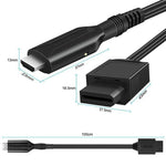 Câble adaptateur convertisseur Nintendo Wii vers HDMI 1 m 1080p pour appareils Full HD, Wii vers HDMI