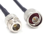 Câble adaptateur RG58 N mâle vers N femelle pour radio WiFi, câble d'extension, 0.5m, 1m, 3m, 5m, 10m