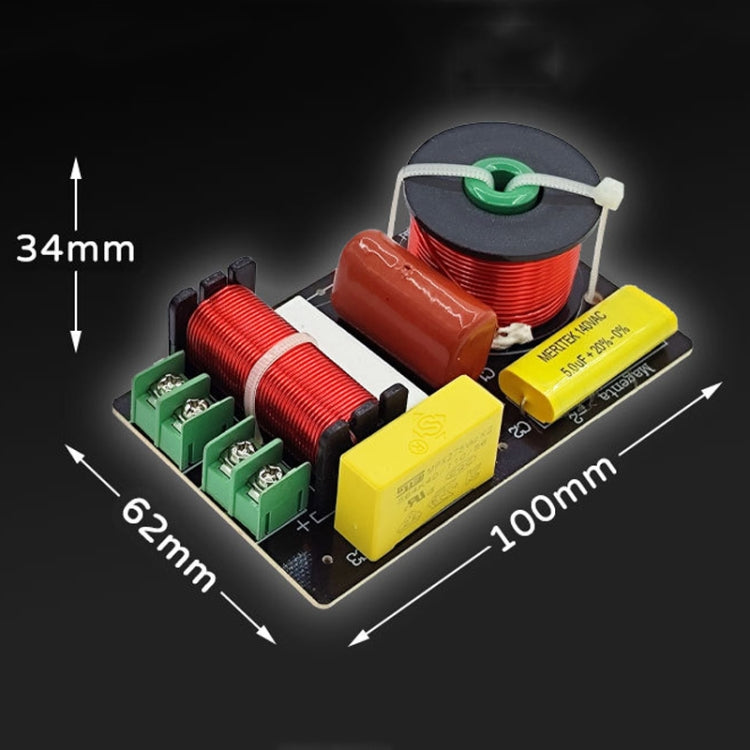 Diviseur de fréquence audio 2 voies haut et bas Magenta-2 pour enceinte bibliothèque, Magenta-2