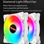 Refroidisseur d'ordinateur COOLMOON AS360 Magic Diamond Edition ARGB Refroidissement par eau Lumière Radiateur CPU intégré, AS360
