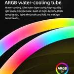 Refroidisseur d'ordinateur COOLMOON AS360 Magic Diamond Edition ARGB Refroidissement par eau Lumière Radiateur CPU intégré, AS360