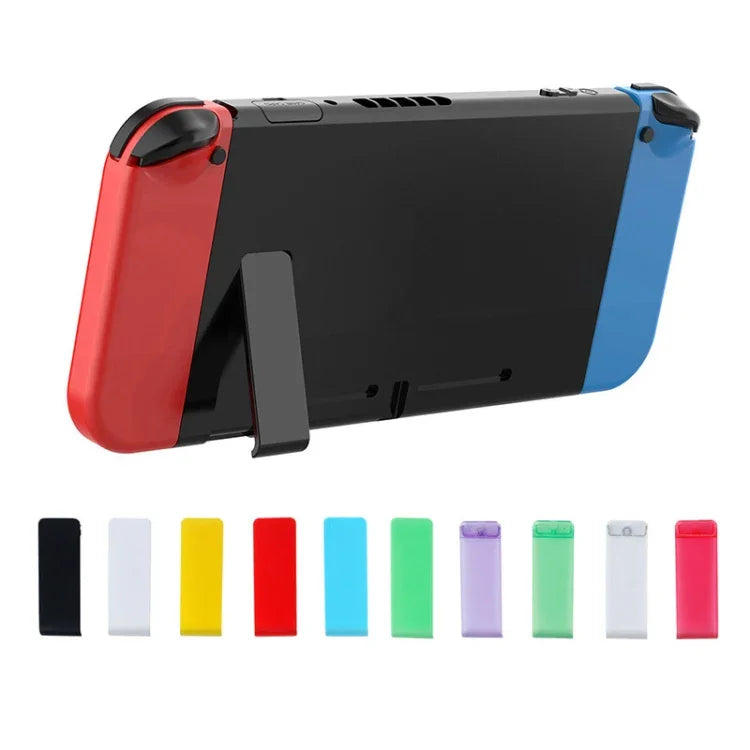 Pour console Nintendo Switch 2 supports de remplacement, noir, blanc transparent, blanc, rouge, bleu