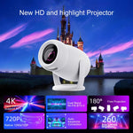 Projecteur intelligent portable HY400 système Android 12.0, prise US, prise EU, prise UK, prise AU