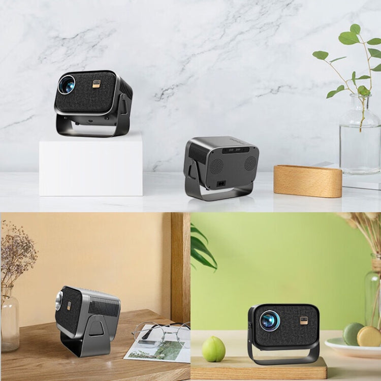 Mini projecteur portable cinéma maison intelligent, version Android 4K HD, version miroir pour téléphone mobile
