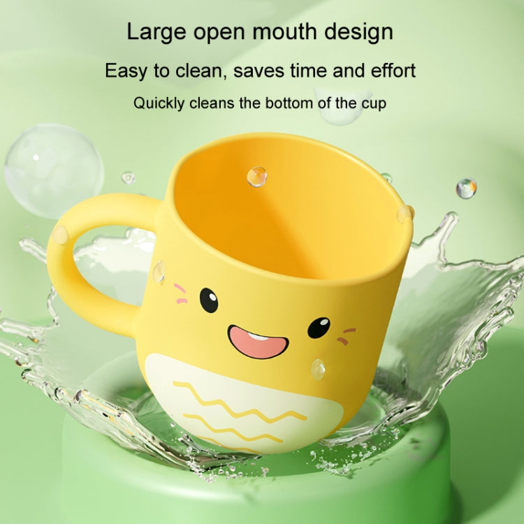 Tasse à eau Mug à brosser les dents Bébé Maison Mignon Dessin Animé Anti-chute Tasse Dinosaure Écologique