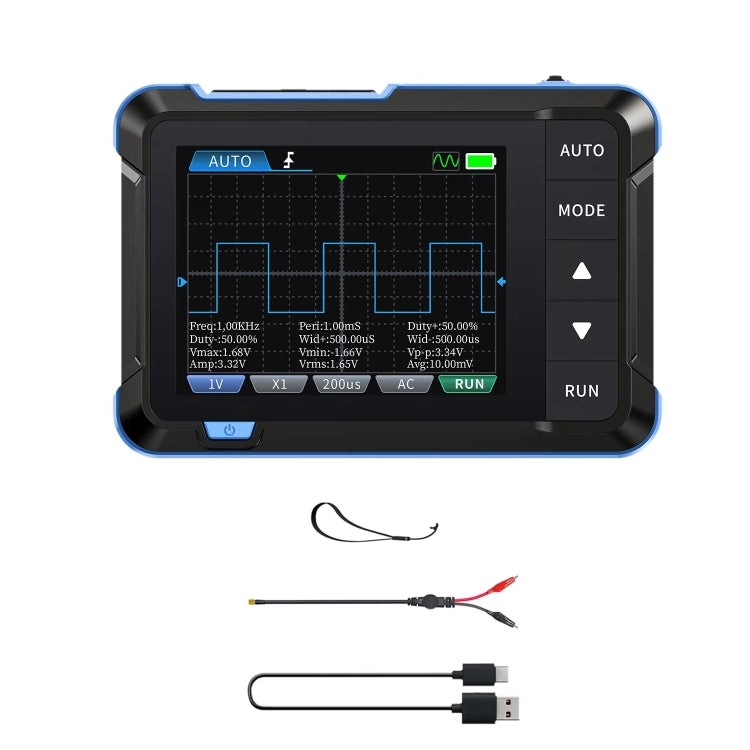 Oscilloscope numérique portable 2 en 1 FNIRSI générateur de signaux, standard, mise à jour