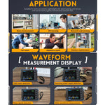 Oscilloscope numérique portable 2 en 1 FNIRSI générateur de signaux, standard, mise à jour