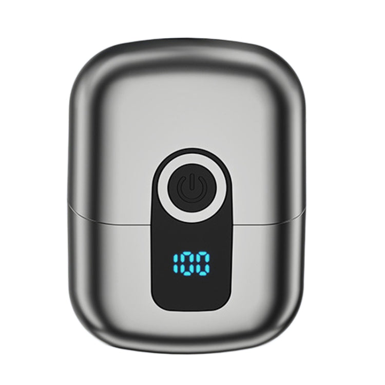 Rasoir électrique magnétique à double anneau, portable, rechargeable, lavable pour homme