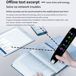 Stylo de traduction simultanée intelligent hors ligne multilingue, version internationale