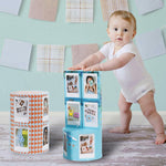 Pour Mini Cadre Photo Transformable DIY de 3 Pouces avec Support et Rangement