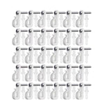 Crochets de suspension pour lumières de Noël avec vis Phillips pour fil et lumières LED, 10 pièces/boîte, 20 pièces/boîte, 30 pièces/boîte, 45 pièces/boîte